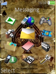 Playing cards K800 / K800i theme