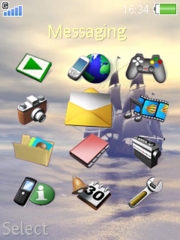 Navigating K800 / K800i theme
