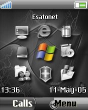 BlackWidowsXP Z550  theme