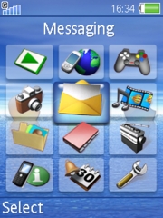 Floating apple K800 / K800i theme