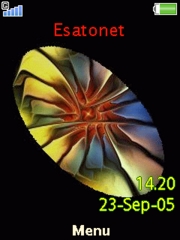 Fractal W910  theme