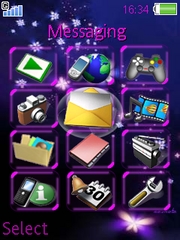 Abstract W830 theme