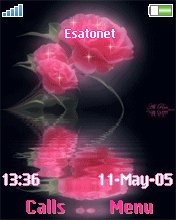 Rose_Animated Z550  theme