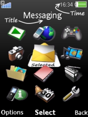 Tell ME! W910  theme