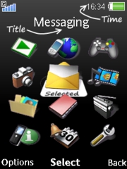 Tell ME! theme for Sony Ericsson K850