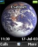 Earth t610 theme