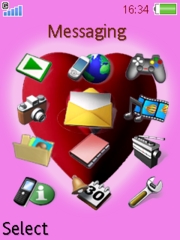 Love W580 theme