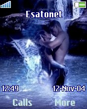 Blue Love K750  theme