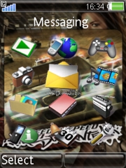 Need for Speed Most Wanted W850 theme