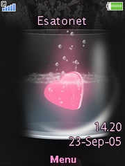 Heart theme for Sony Ericsson W595