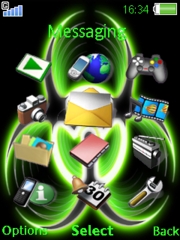 ToxicBiohazard W910  theme