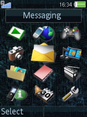 Cyber W580 theme