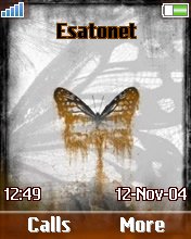 Abstract ButterFly Theme K750  theme