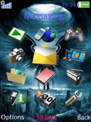 Blue angel W910  theme