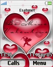 Be Mine Valentine Z550  theme