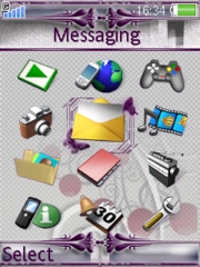 Butterfly W580 theme