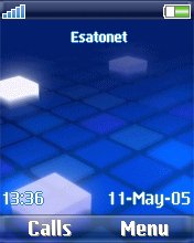 Azul-Blue W810  theme