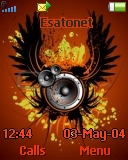 Red Eagle Z530 theme