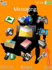iPod W910  theme
