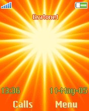 Sunburst W600  theme