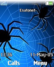 Spiderweb Z550  theme