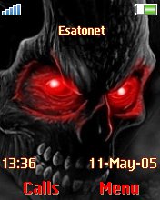 Darkskull W810  theme