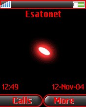 Red impulse K750  theme
