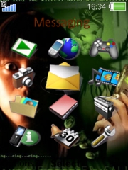 One missed call W910  theme
