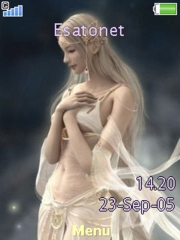 Angels W910  theme