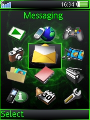 Energy animated K800 / K800i theme