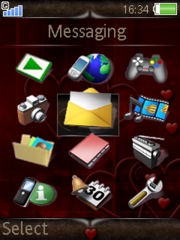 I Love You K800 / K800i theme