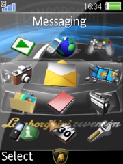 Lamborghini Reventn K800 / K800i theme