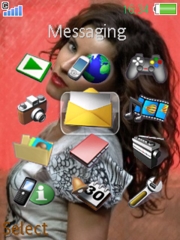 Nelly Furtado K810 theme