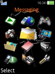 Black_Rose W580 theme