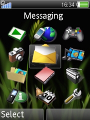 Grass K810 theme