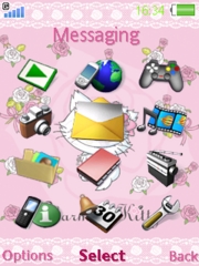 Pink W910  theme