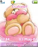 Pink teddy W300 theme