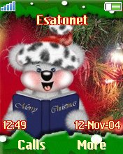 Christmas Evening K750  theme