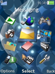 Walkman W890  theme