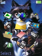 Wolfes W830 theme
