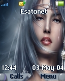 Ice Girl Z530 / Z530i theme