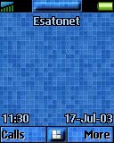 Blue Cube z600 theme