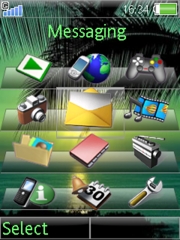 Tropical night W580 theme