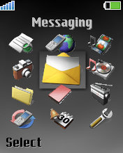 Classic Black Paint W800  theme