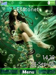 Mermaid W910  theme