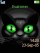 Black cat animated K800 / K800i theme