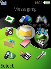 Cyber-Shot K810 theme