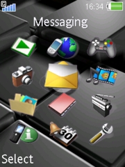 Black Master W850 theme
