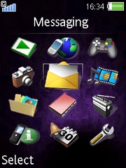 Everpurple K810 theme