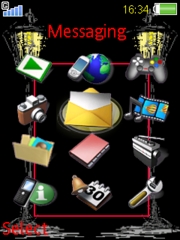 NightSax W580 theme